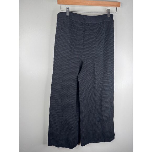 NEW Free People FP Beach Hailee Sweater Top & Pants Set Waffle Knit Size M Black - Picture 5 of 7